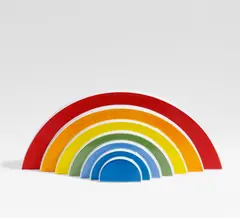 Regenbogen by Otto Piene, 1974, Porzellan, sold Jun 2017