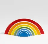 Otto Piene, Regenbogen, 1974, Porzellan
