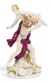 Gruppe 'Raub der Proserpina' by Meissen, Porzellan, farbig und gold staffiert, sold May 2017