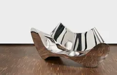 Ron Arad, D-Sofa, Edelstahl