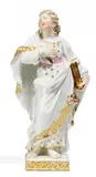 Evangelist Johannes by Meissen, Marcolini. 1774-1817, Porzellan, farbig und gold staffiert, sold Nov 2017