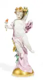 Allegorie "Der Tag" by Meissen, Vor 1924, Porzellan, farbig und gold staffiert, sold Nov 2017