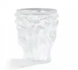 Vase 'Bacchantes' by René Lalique, Nach 1978, Farbloses Pressglas, mattiert, sold Nov 2017