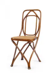 Sessel Nr.51 by Thonet, 1883-1890, Buchenholz, massiv gebogen, Geflecht, sold Jan 2019