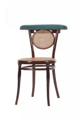 Rauchsessel by Thonet, 1871-1881, Buchenholz, massiv gebogen, Geflecht, Polsterung, sold Jan 2019
