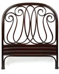 Bett Nr.4 by Thonet, Zwischen 1875-1881, Buchenholz, massiv und gebogen, sold Jan 2019