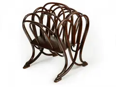 Notenständer Nr.1, Gekehlt by Thonet, Um 1900, Buchenholz, massiv gebogen, Sperrholz, sold Jan 2019