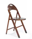 Thonet Mundus Ag, Klappsessel B751, Nach 1922, Buchenholz, massiv und gebogen, Sperrholz