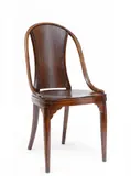 Thonet Mundus Ag, Fauteuil A845, Nach 1922, Buchenholz, massiv und gebogen, Sperrholz