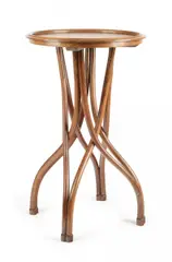 Lesetisch Nr. 51 by Thonet, Um 1900, Buchenholz, massiv gebogen, Sperrholz, sold Jan 2019