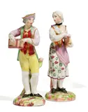 Ludwigsburg, Mann und Frau mit Leier