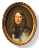 Kpm, Porzellangemälde Portrait eines Mannes