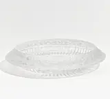Schale mit Sonnenblumendekor by René Lalique, Farbloses Glas, sold Jan 2019