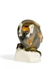 Makiäffchen by Meissen, Vor 1924, Porzellan, farbiges Dekor, sold Nov 2018