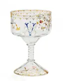 Émile Gallé, Stengelglas mit Monogramm