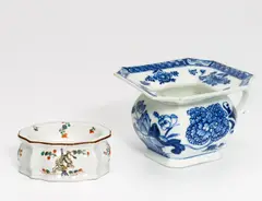 Spucknapf by Meissen, Vor 1924, Porzellan, unterglasurblaues Dekor, sold Nov 2018