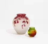 Legras et Cie., Vase mit Kirschblütenzweigen