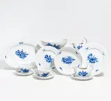 Royal Copenhagen, Speiseservice 'Blaue Blume' für 12 Personen