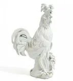 Großer Paduaner Hahn by Meissen, Porzellan, weiß, sold Nov 2019