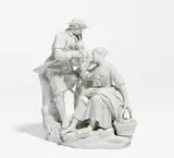 Gärtnergruppe by Meissen, Porzellan, weiß, sold Nov 2020