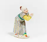 Kleiner Chinesenknabe by Nymphenburg, Porzellan, farbig und gold staffiert, sold Jan 2020
