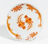 Schale 'Roter Drache' by Meissen, Porzellan, farbig und gold staffiert, sold Jan 2020