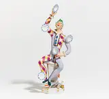 Jongleur by Meissen, 1976, Porzellan, farbig und sparsam gold staffiert, sold May 2020