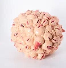 Isabell Kamp, Ball of misunderstood opportunities, 2014, Steingut