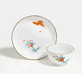 Meissen, Koppchen und Unterschale mit Kakiemondekor