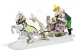 Meissen, HOFNARREN IM SCHLITTEN