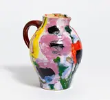 Klaus Fußmann, Mohn rot/mauve (Krug)
