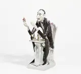 Meissen, Der Sammler, 1998, Porzellan, farbiges Dekor