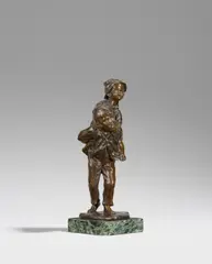 Rudolf Kaesbach, Huckepack, Bronze