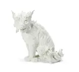 Großer Bologneser Hund by Meissen, 20. Jh, Porzellan, weiß, sold May 2022