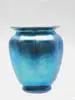 Blue Aurene Vase by Alexander Joseph von Steuben, sold May 2002
