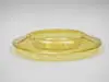 Yellow Bowl by Alexander Joseph von Steuben, Bristol yellow glass bowl with wide brim, sold May 2002