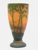 Daum, Summer Scene Vase