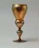 Gold Aurene Chalice Vase by Alexander Joseph von Steuben, sold Nov 2002