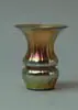 Gold Aurene Vase by Alexander Joseph von Steuben, sold Nov 2002