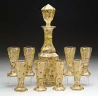 Decanter Set by Mary Moser, sold Dec 2006