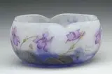 Daum, Cameo & Enamel Bowl