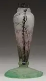 Daum, Rain Scene Lamp Base