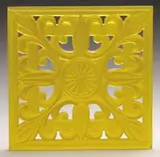 Cast Glass Grill by Alexander Joseph von Steuben, sold Nov 2008