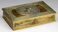Abalone Utility Box by Tiffany Studios, sold Nov 2008