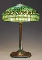 Lemon Leaf Table Lamp by Tiffany Studios, sold Nov 2008
