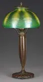 Damascene Table Lamp by Tiffany Studios, sold Nov 2008