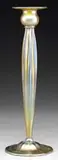 Gold Favrile Candlestick by Tiffany Studios, Favrile”, sold Nov 2008