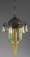 Lily & Prism Chandelier by Tiffany Studios, sold Nov 2008