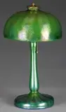 Decorated Favrile Table Lamp by Tiffany Studios, sold Nov 2008