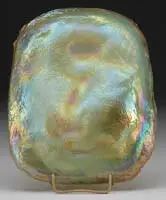 Turtle Back Tile by Tiffany Studios, sold Nov 2008